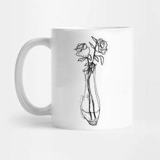 Flowers in a Vase Mug